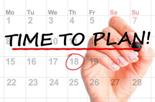 Plan your day in the week
